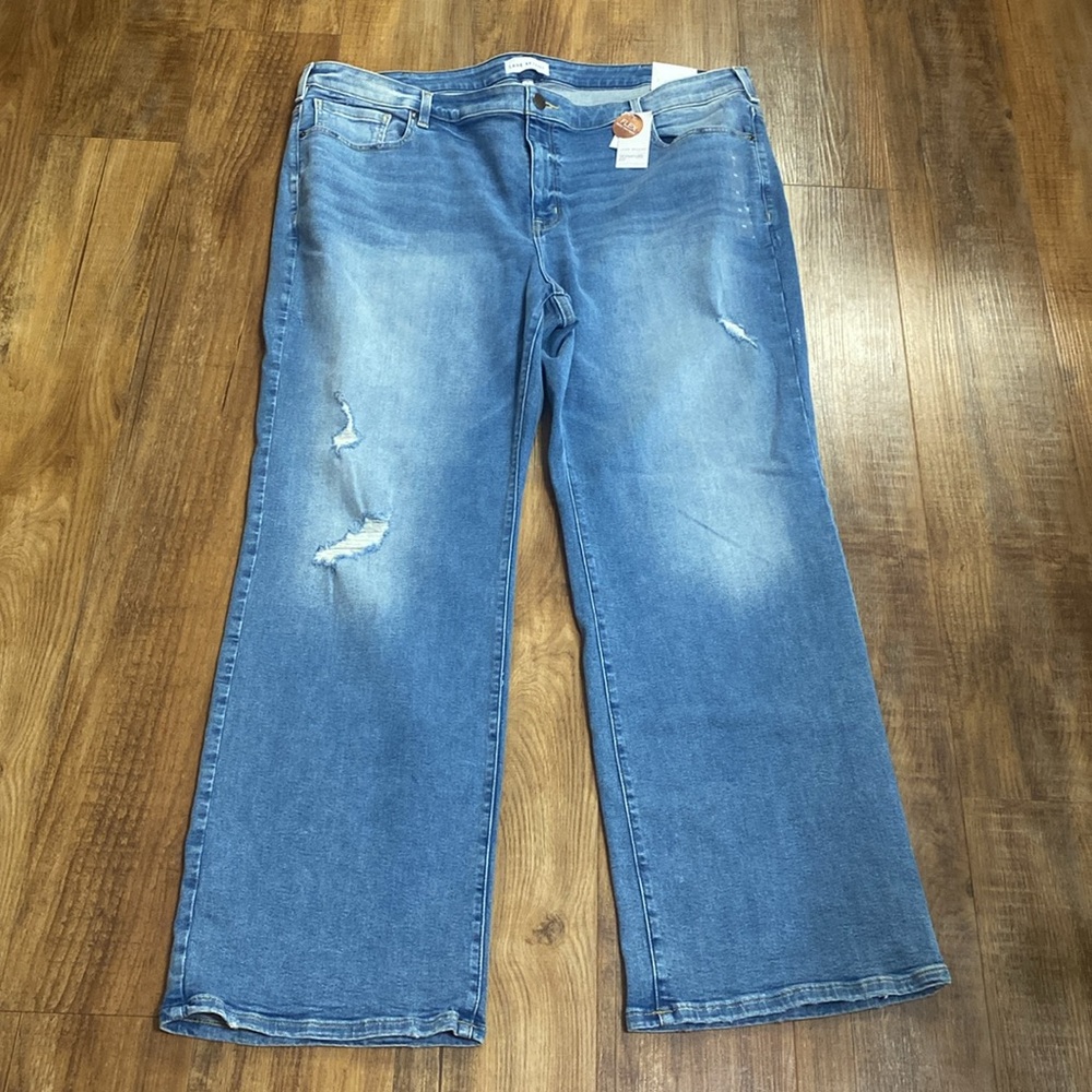 Lane Bryant signature fit mid rise boot cut jeans size 26